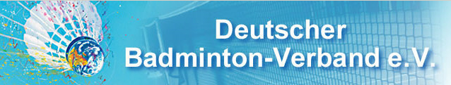 Logo Deutscher Badminton<br>Verband e.V.