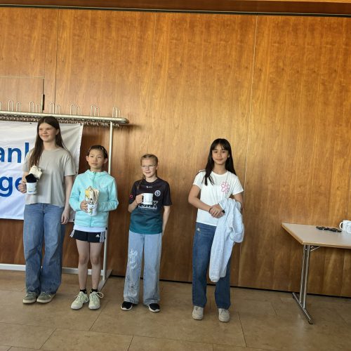 Lea hat im U13 den vierten Platz belegt